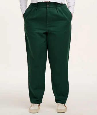 Lucy & Yak Addison Cotton Twill Jeans Gr. 40 L UK 20 Posy Green Hose UVP 62£