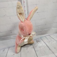 Vintage Pink Easter Bunny Rabbit 9 Stiff Plus...