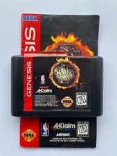 Thumbnail of ebay&reg; auction 376368694443 | Sega Genesis NBA Jam T.E. SPIEL MIT ANLEITUNG GETESTET UND FUNKTIONSFÄHIG