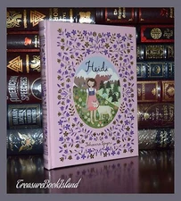 Heidi by Johanna Spyri Illustrated by Smith New Sealed Leather Bound Collectible