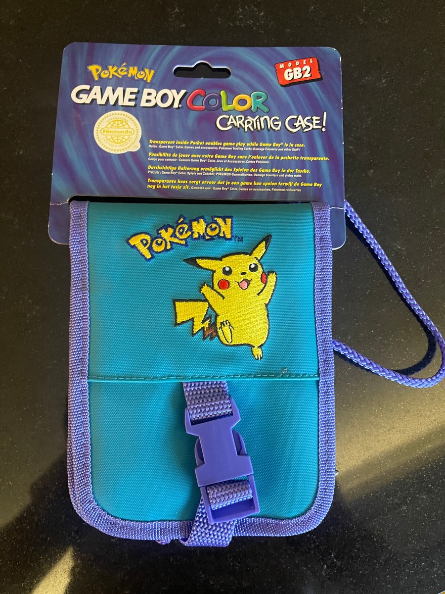 Sacoche De Transport Officielle Pokémon PP07 Pour Game Boy Color - Neuve