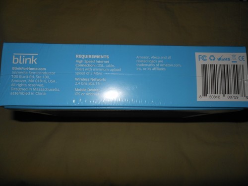 Blink XT Home Security Camera System - 2 Camera Kit - 1st Gen - Afbeelding 3 van 4