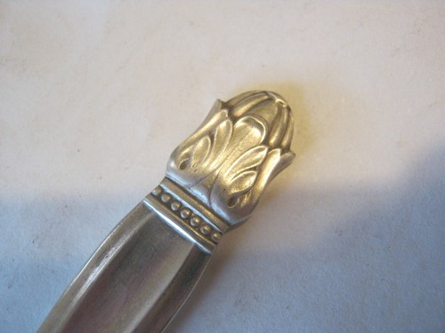 Holmes & Edwards 1938 Danish Princess Silver plate Butter Knife (MW-58) - Picture 3 of 4