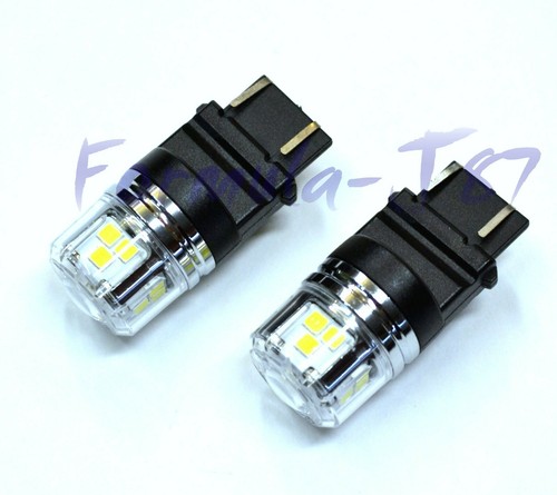 LED 15W 3047 White 6000K Two Bulbs Light Brake Stop Tail Park Replace Upgrade OE - Picture 4 of 12