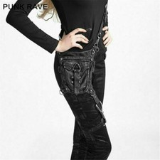 Punk Rave Steampunk Personality Belt Bags Leather Bags Casual Waist Belt Packs