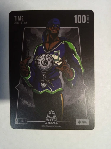 Bo Jackson Battle Arena ~ Damian Lillard card #96 Time Steel
