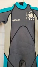 SPEEDO YOUTH WETSUIT SIZE C1 Teal  Gray