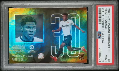 Yunus Musah 2020 2020-21 Panini Chronicles La Liga Gala #8 Rookie RC SSP PR = /8