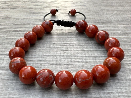 Grade A++ Edelstein Perlen verstellbar Armband 10 mm, echte Kristalle Armbänder - Bild 73 von 124