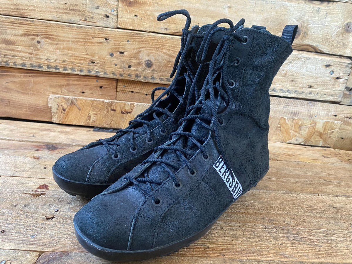 Vintage Dirk bikkembergs archives black suede trainers boots