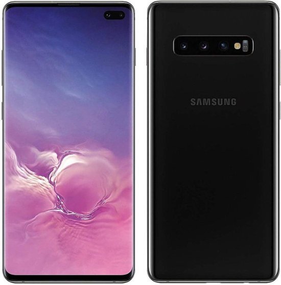 紫*花様 Samsung Galaxy S10 SCV41 ブラック Galaxy S 【SIMフリー】GALAXY S10 SCV41 プリズムブラック au版SIM