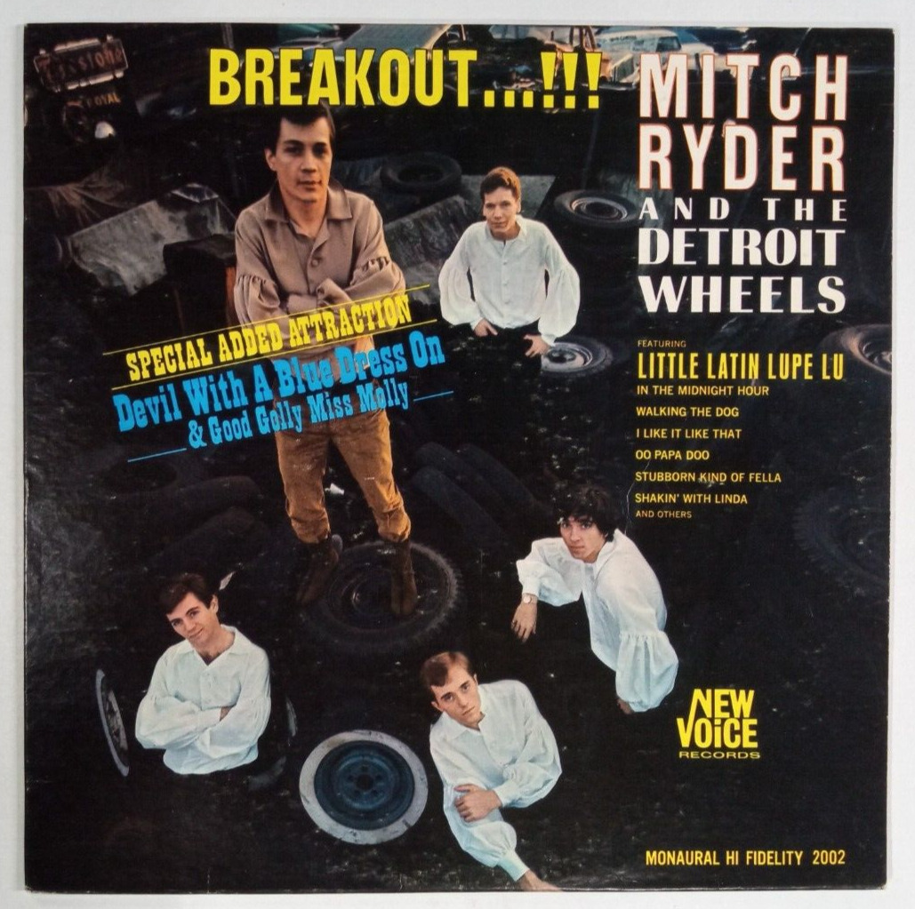 Mitch Ryder And The Detroit Wheels: Breakout Lp Mono!