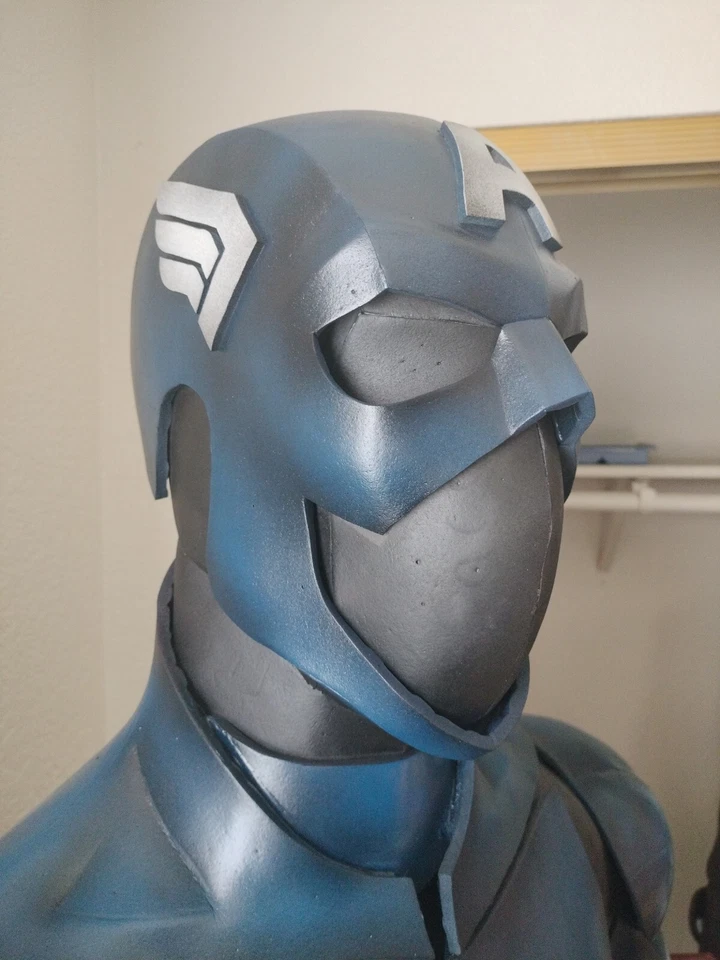 Captain America Cosplay 服装 Eva 泡沫盔甲 Eva 泡沫肌肉套装  — 第 4/4 张图片