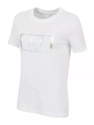 Nike AF-1 82 T-Shirt Damen (weiß) - Medium - Neu ~ 805488 100
