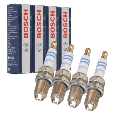 4x BOSCH 0242235715 FGR7KQE0 Zündkerze für BMW E81 E87 116i E90 316i N45 B16