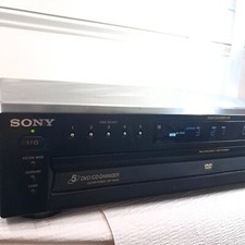 Sony DVP-NC615 5 Disc Video DVD CD Carousel Changer Player vintage tested WORKS