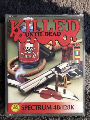 Killed Until Dead - US GOLD - ZX Spectrum 48K / 128K - Cassette - RARE 1987