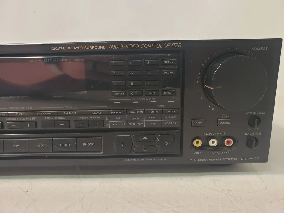 Sony STR-AV1020 Surround FM / AM Stereo Receiver - Image 3 of 4