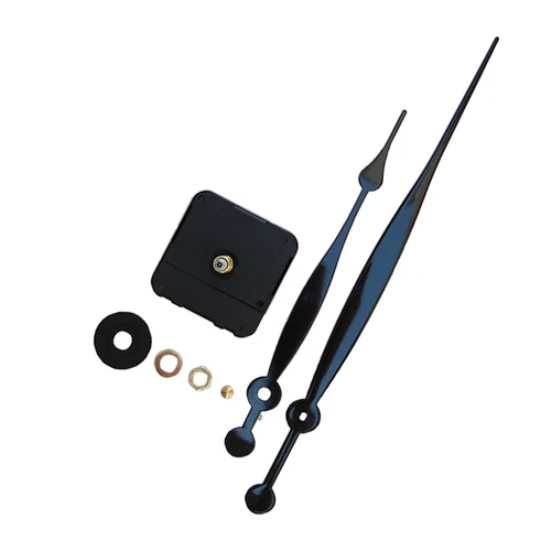Black HR1688-28 Mechanism Quartz Wall Clock Movement Repair Kit Long Hand - Picture 7 of 11