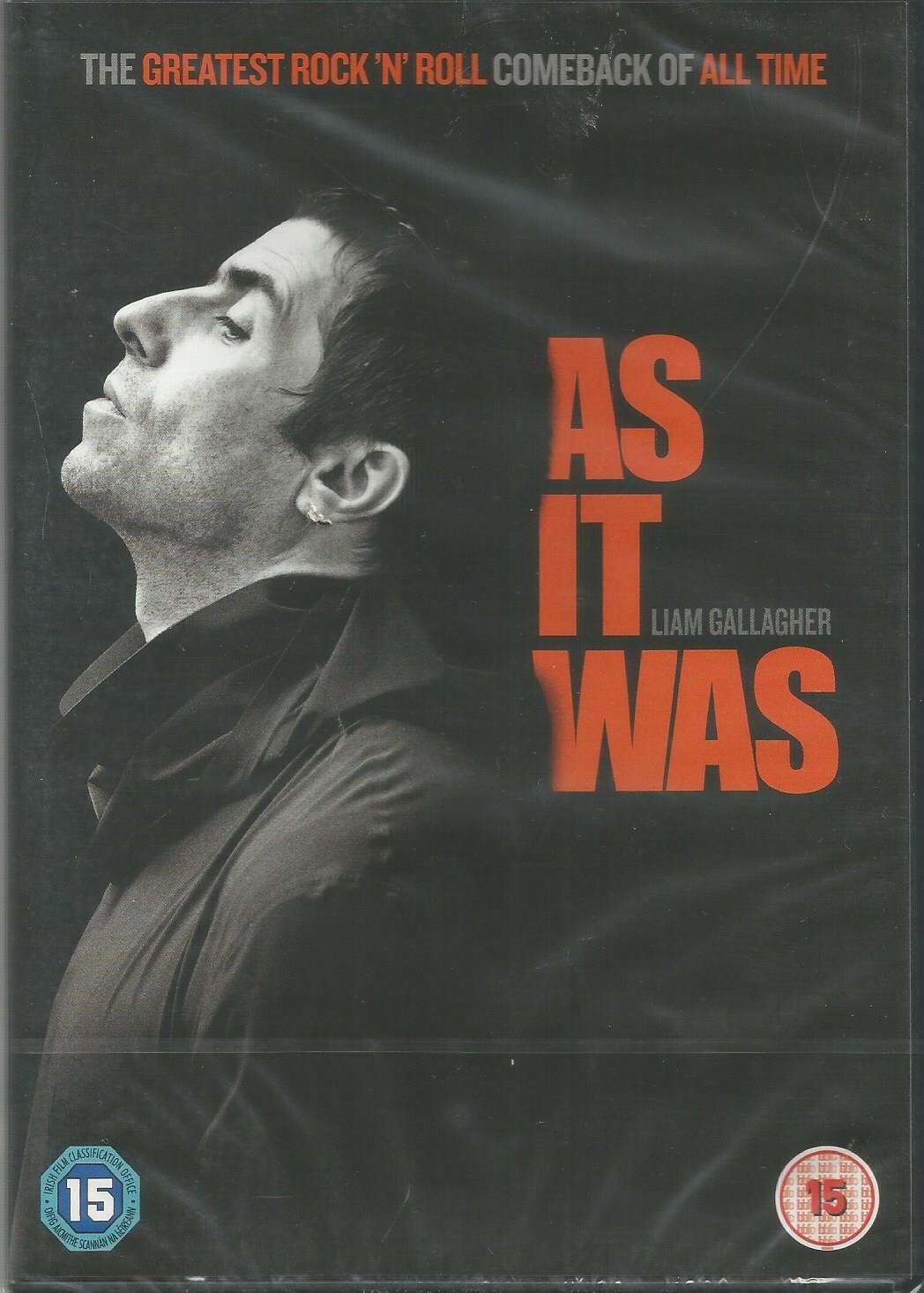 Liam Gallagher: As It Was (DVD) Liam Gallagher R2 New - Image 3