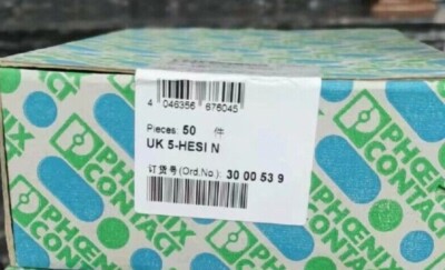 50pcs Phoenix Contact 3000539 UK 5-HESI N Fuse terminal
