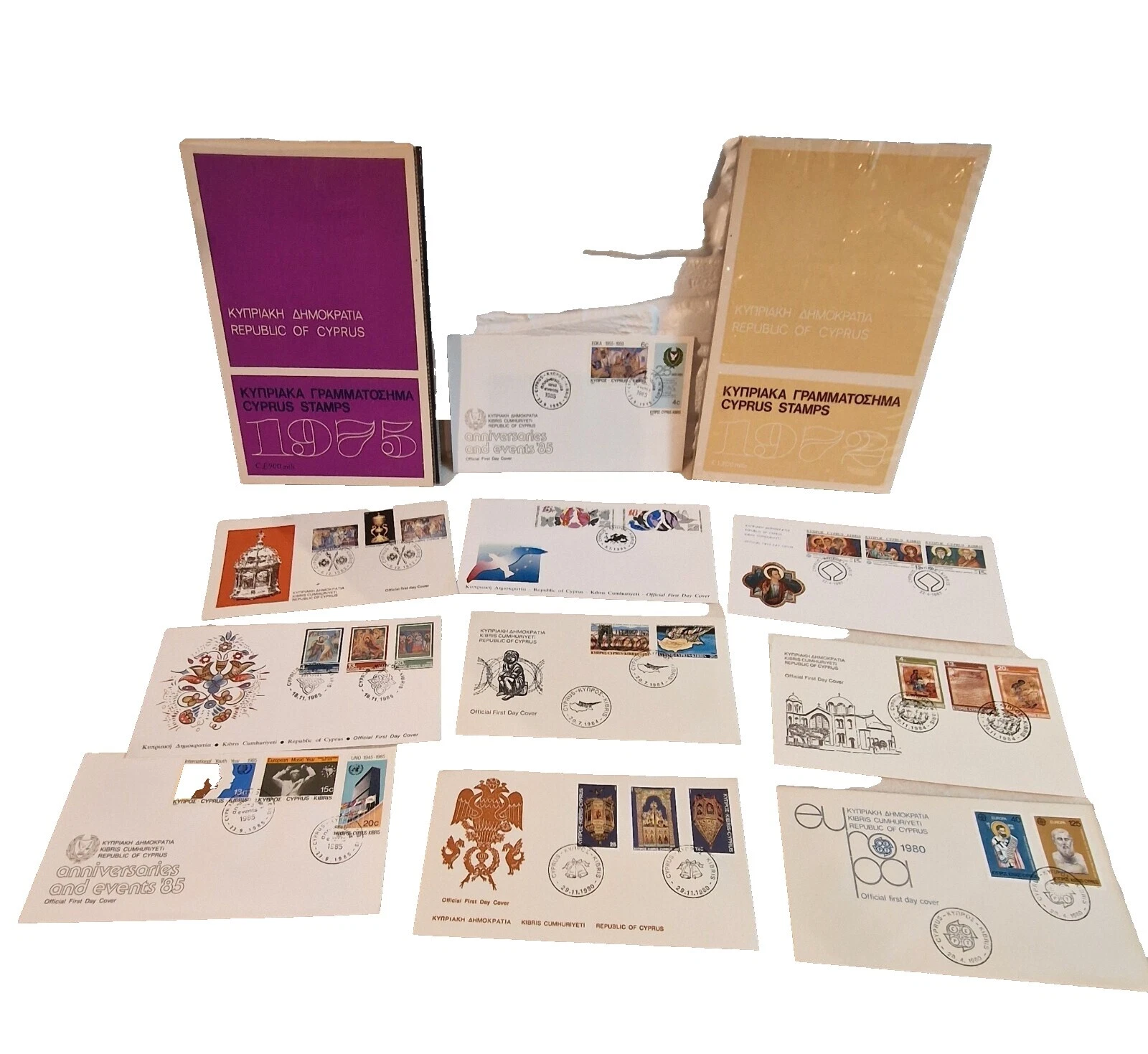 Colecciones y lotes de estampillas en todo el mundo de comunicación