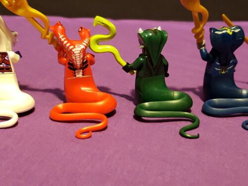 LEGO Minifigure Lotto Serpenti Generali FANGTOM ACIDICUS WHITE PYTHOR CHUMSWORTH - Foto 16 di 24