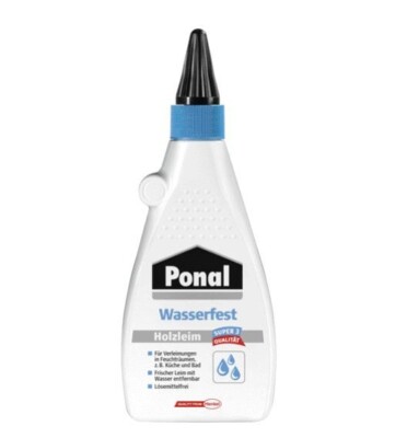 Ponal Holzleim Super 3 wasserfest 550g Holzkleber transparent Lösemittelfrei