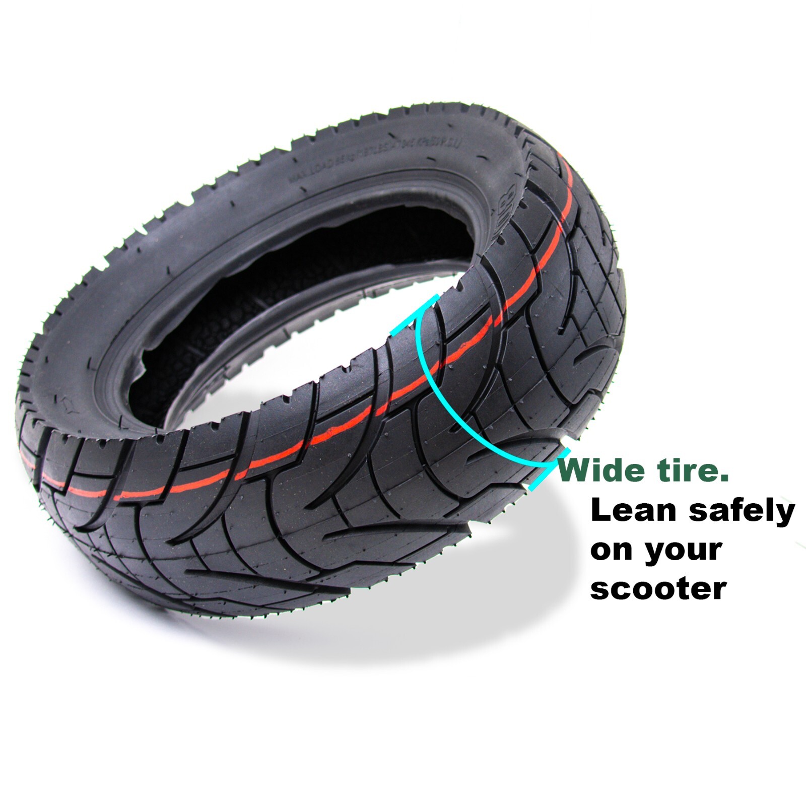 2 PCS 80/656 Tire & 2 10x3 Varla Zero Vsett 10 Electric