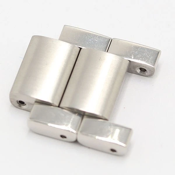 Gucci Véritable 2 Maillons 7700L Montre Homme Bracelet Ceinture Pièces Argent 17mm