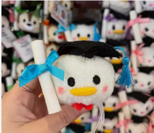 Auténtico Hong Kong Disney TSUM TSUM mini peluche graduación pato Donald muñeca juguete
