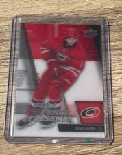 2015-16 Upper Deck Full Force 3D Freshman Noah Hanifin #114 Rookie RC