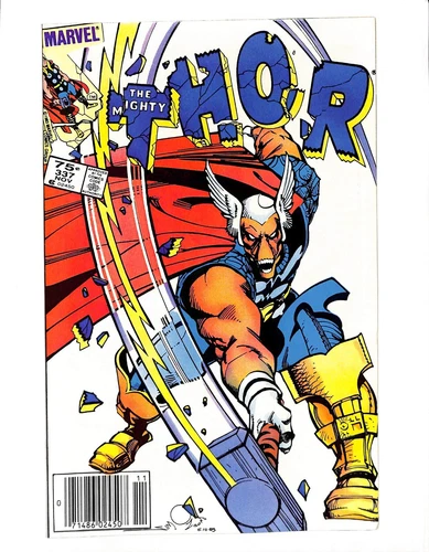 Thor #337 1st Appearance Beta Ray Bill Gorgeous Newsstand Raw Key (JS) 40