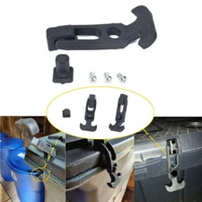 2PCS Rubber T-Handle Hasp Draw Latch T-Latch Handle Kit for RV Tool Box Cooler