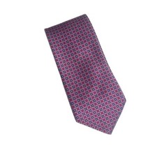 Brooks Brothers Stain Resistant Pure Silk Necktie Geometric Made in USA