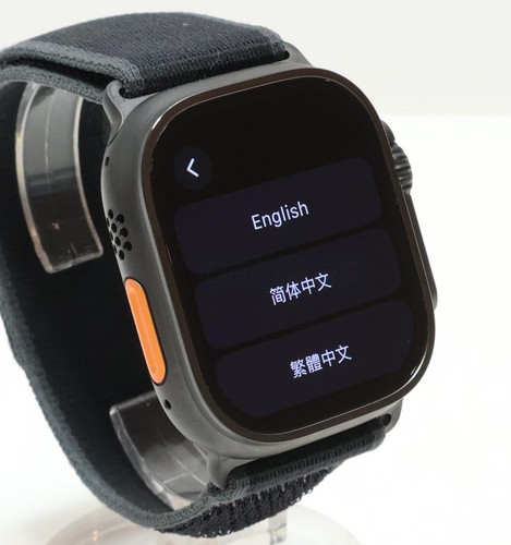 Apple Watch Ultra 2 Titanium Case 49mm (GPS + Cellular) MX4V3LW/A Black - Photo 9 sur 17