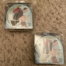  2 Toilet Timer for Dad  Grandad Gag Gift Husband Father Funny