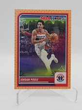 2023-24 Panini NBA Haunted Hoops #277 Jordan Poole Orange Parallel Warriors 