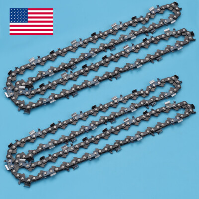 2X 20'' Full Chisel Saw Chain for Echo CS590 Timberwolf Chainsaws