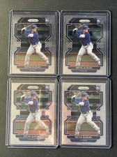 🔥 4 Seiya Suzuki 2022 Panini Prizm Rookie Chicago Cubs Chrome 46 Lot 1st Card