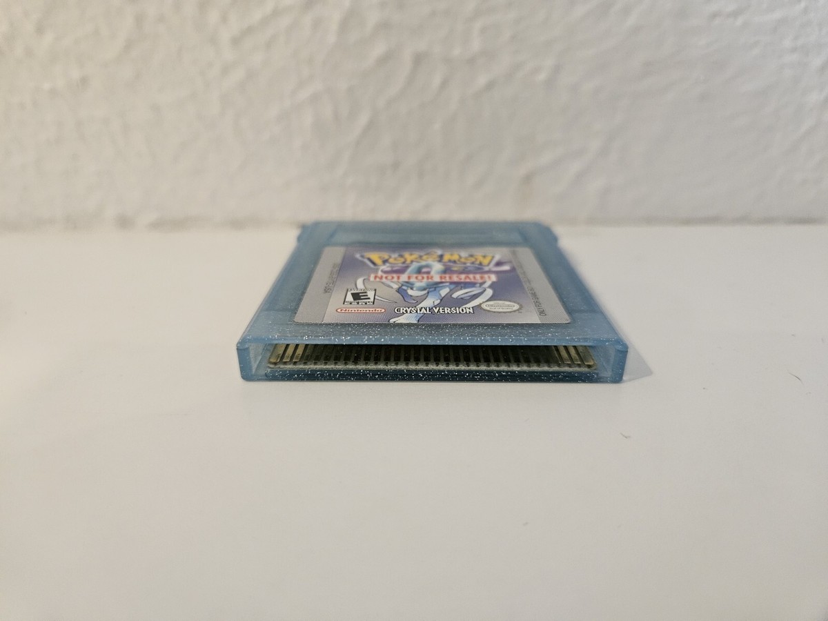 Pokémon Pokemon Crystal Version NOT FOR RESALE NFR Authentic | eBay