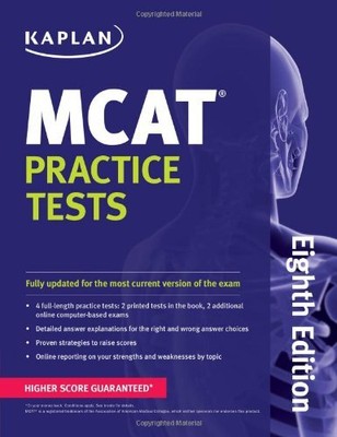 Kaplan MCAT Practice Tests (Kaplan Test Prep) - paperback Kaplan
