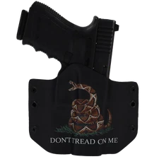Taurus Handguns - OWB Holster - Optic Ready - Don't Tread On Me Black