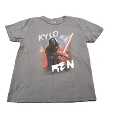 Star Wars Shirt Size XL 12 Youth Kids Kylo Ren Junk Food Measurements In Descr..