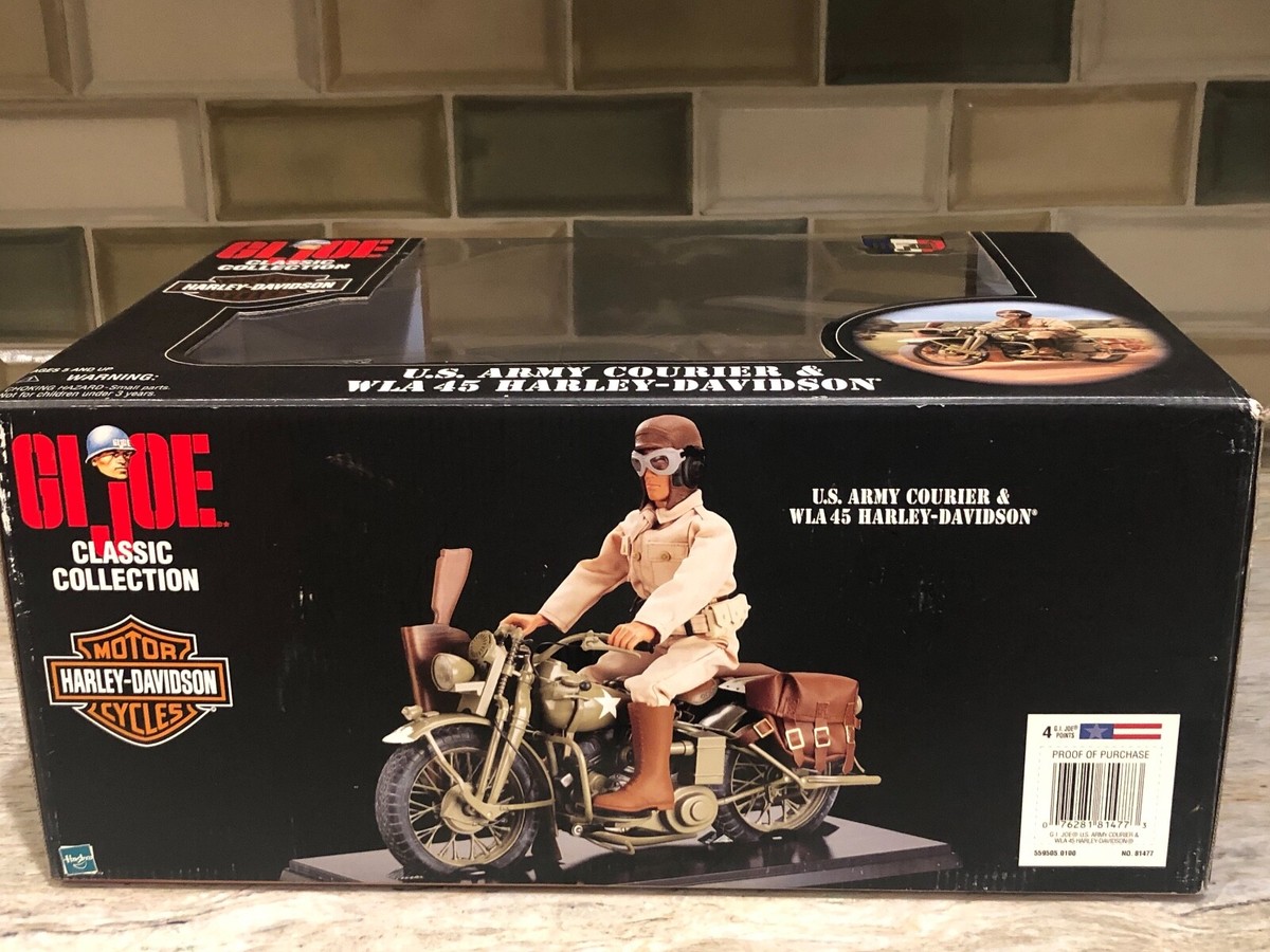 ミリタリー G.I. Joe U.S. ArmyCourier&WLA45 Amazon.com: GI Joe US Army 45 Harley Davidson : Toys & Games