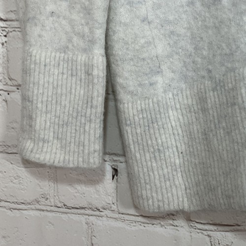 Suéter Banana Republic Mujer Talla Pequeña Blanco Lana Alpaca Cuello en V Manga Larga - Imagen 6 de 8