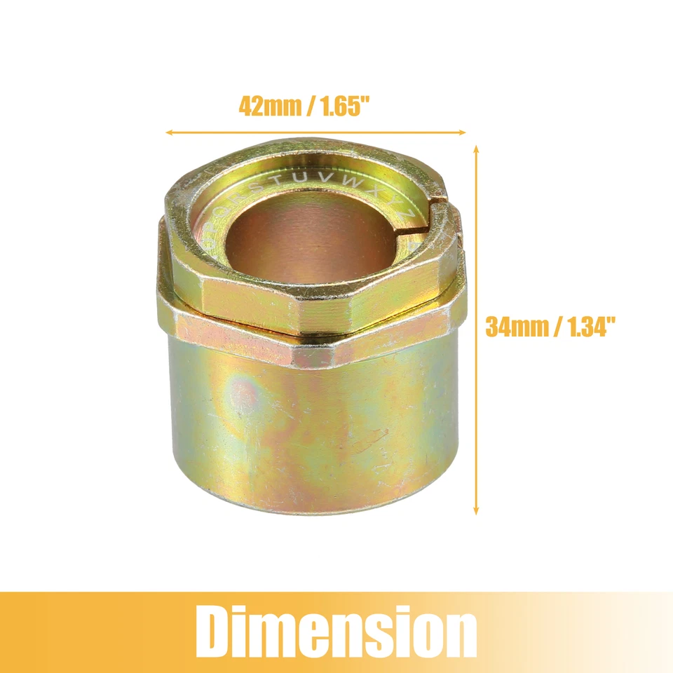 Paquete (2) Buje de inclinación delantera para Ford Foto 3 de 4