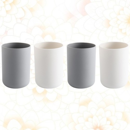 4 PCS Toothbrush Shelf for Bathrooms Ecofriendly Cups Lovers eBay