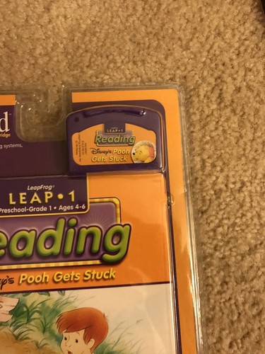 LeapPad2set Reading Bounce Tigger Bounce Pooh Get Stuck Brand New Factory Sealed - Picture 4 of 9