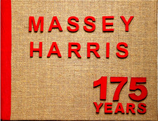 Massey-harris Hand Made Book, 175 Year Annv. Book